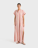 Arezzo Maxi Dress - Watermelon