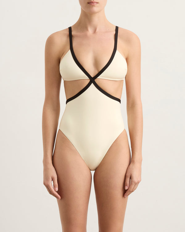 Designer Swimwear - Plunge Front