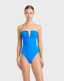 Dahlia One Piece - Cyan