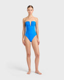 Dahlia One Piece - Cyan