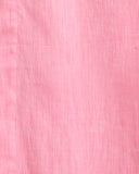 Leiden Pleat Front Mini Dress - Pink