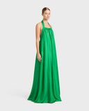 Marfa Halter Maxi Dress - Kelly